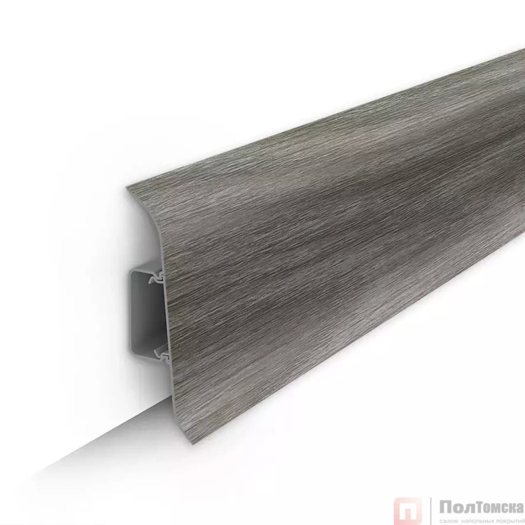 Плинтус Дуб пепельный 210 (ideal Classic 70х22х2200 мм)