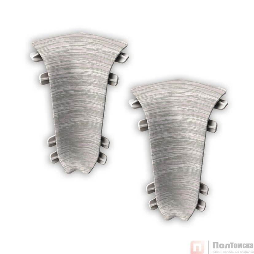 252 Угол внутренний Лексида 55мм Ясень белый (шт)