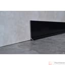 Плинтус алюминиевый 80 мм 2,5м анод.черный мат, шт - фото 1