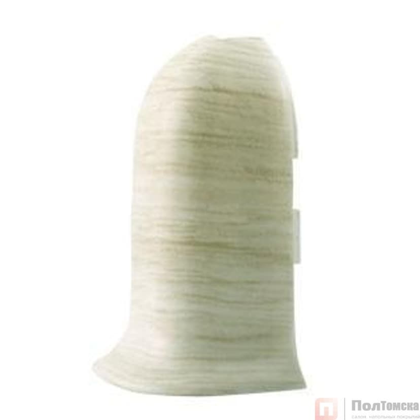 Уголок наружный к плинтусу Salag   NGF56 28 клен патино