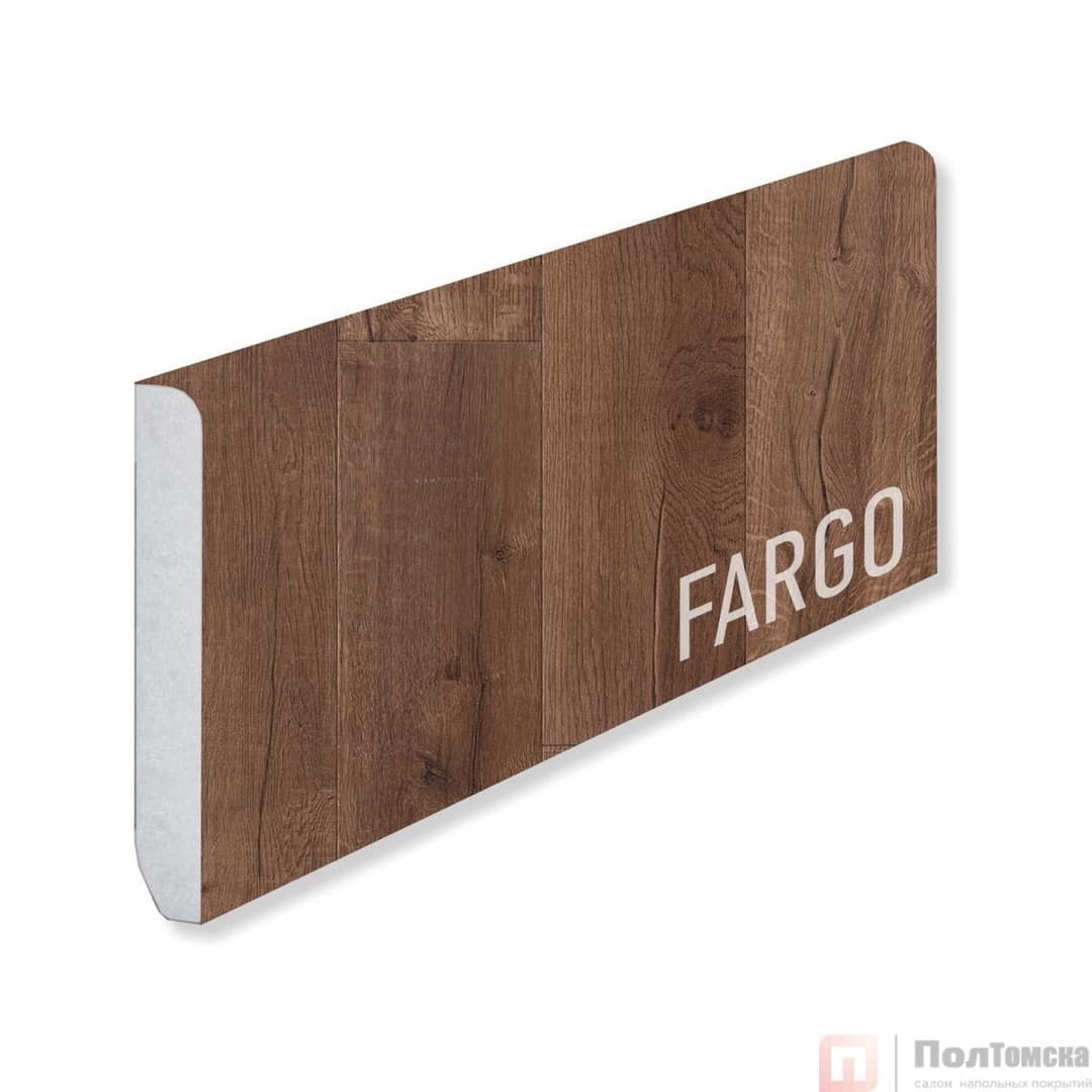 Кварцевый плинтус Fargo Comfort 81996-6 Дуб Южная Ночь