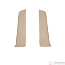 Торцевые (пара) для плинтуса 85мм "Деконика" (1 пара во флоупак), 213 Дуб северный - фото 1