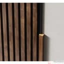 Рейка с пазом 25х19х1350мм, МДФ, дуб барон темный, шт - фото 2