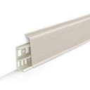 Плинтус напольный с кабель-каналами 85мм 2,2м "Деконика", 266 Клен светлый - фото 1