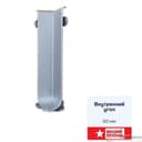 Угол внутренний алюминий 60мм Серебро - фото 1