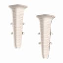 Угол внутренний для плинтуса 85мм "Деконика" (2шт. во флоупак), 266 Клен светлый - фото 1