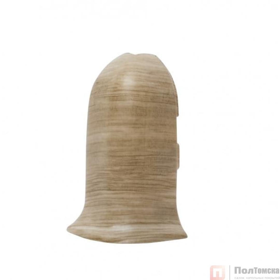 Уголок наружный к плинтусу Salag   NGF56 98 дуб бургундский