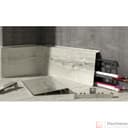 Плинтус Cezar Hi-Line Prestige 201 серебро - фото 2