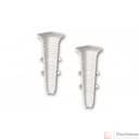 Угол внутренний для плинтуса 85мм "Деконика" (2шт. во флоупак), 265 Клен патина - фото 1