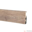 Плинтус дюрополимерный Arbiton Integra Темный Орех HDPS 17 - фото 1