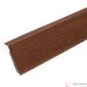 Плинтус напольный с кабель-каналами 70мм 2,2м "Деконика", 291 Орех - фото 3