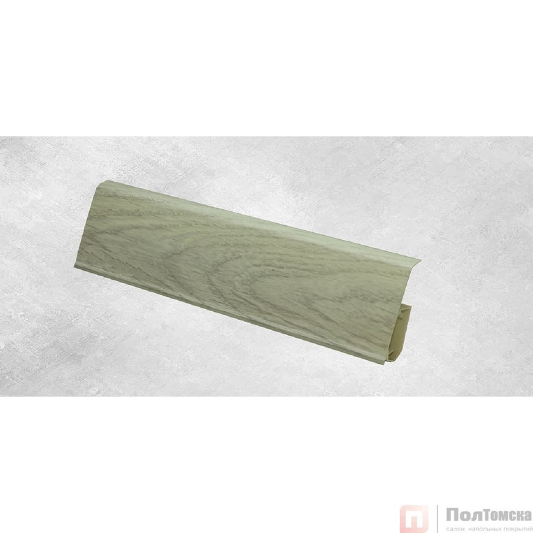 Плинтус пластиковый TERA 708 Дуб Монтана 2200*72*22,5 мм