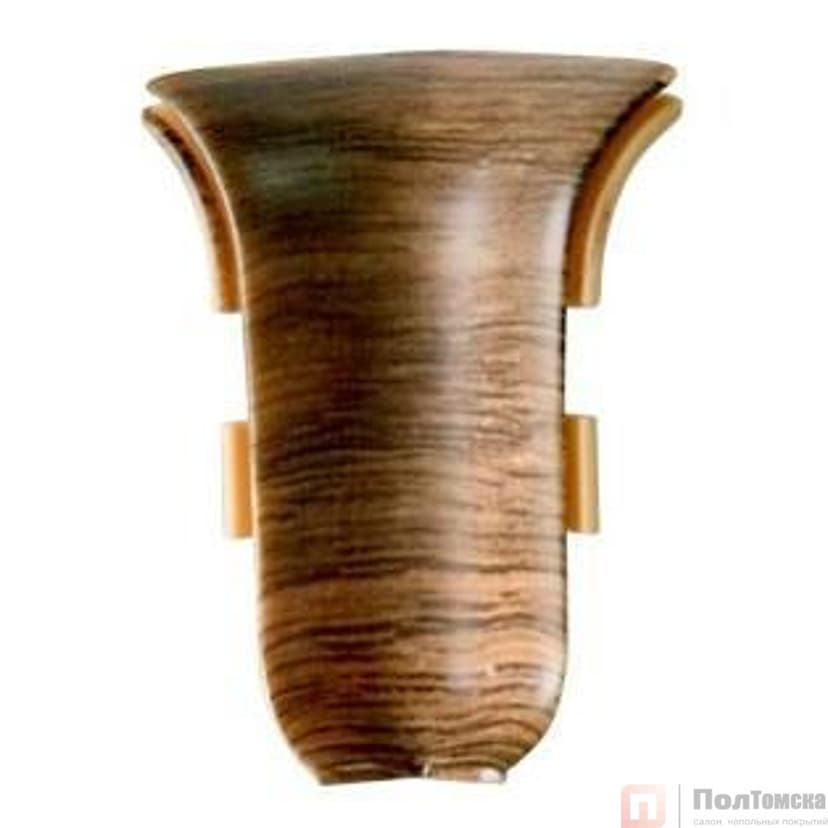 Уголок внутренний к плинтусу Salag   NGF56 19 дуб старый