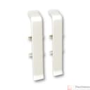 Соединитель для плинтуса 85мм "Деконика" (2шт. во флоупак), 033 Кремово-белый - фото 1