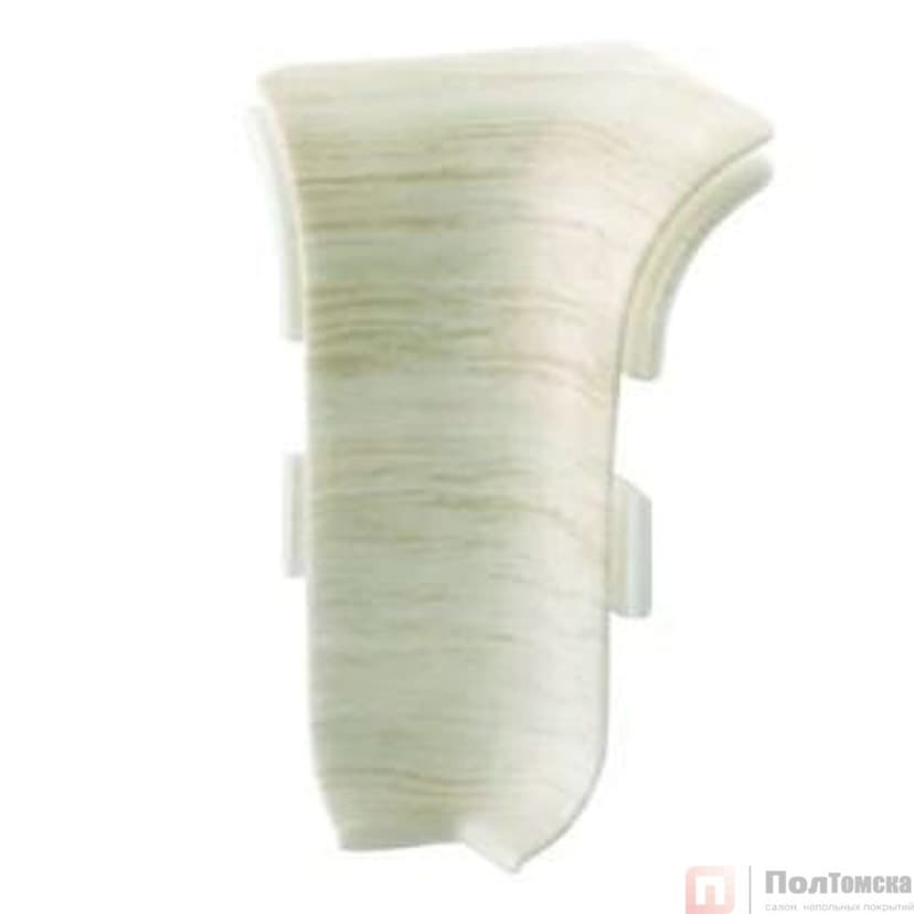 Уголок внутренний к плинтусу Salag   NGF56 28 клен патино