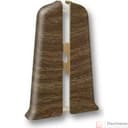 Торцевые (пара) для плинтуса 85мм "Деконика" (1 пара во флоупак), 291 Орех - фото 1