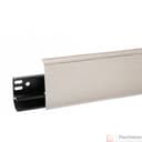 Плинтус Aberhof ABF 70 Алюминий светлый 7041 - фото 1