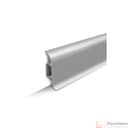 Плинтус Серебристый Классик 55мм 2,2 м,  - фото 1