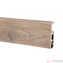 Плинтус дюрополимерный Arbiton Integra Темный Орех HDPS 17 - фото 2