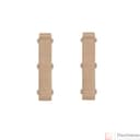 Соединитель для плинтуса 85мм "Деконика" (2шт. во флоупак), 213 Дуб северный - фото 1