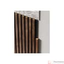 Рейка с пазом 25х19х1350мм, МДФ, дуб графит, шт - фото 3