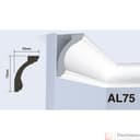 Карниз HIWOOD AL75 - фото 1