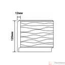 Панель HIWOOD 120*12*2700 мм LV127W BU22K - фото 4