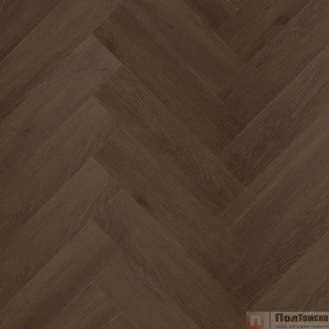 Кварцевый ламинат Fargo Herringbone 44-7009-24 Дуб Шварцвальд