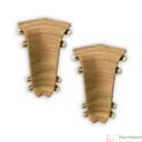 404 Угол внутренний Лексида 55мм Дуб золотистый (шт) - фото 1