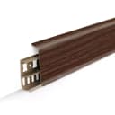 Плинтус напольный с кабель-каналами 70мм 2,2м "Деконика", 291 Орех - фото 1