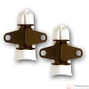 Угол наружный (внешний) с крепежом 85мм "Деконика" (2шт. во флоупак), 033 Кремово-белый - фото 3