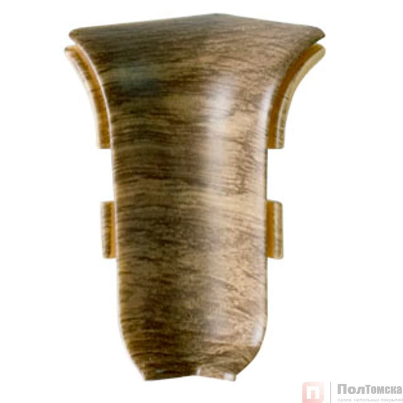 Уголок внутренний к плинтусу Salag   NGF56 50 дуб польский