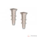 Угол внутренний для плинтуса 85мм "Деконика" (2шт. во флоупак), 229 Дуб латте - фото 1