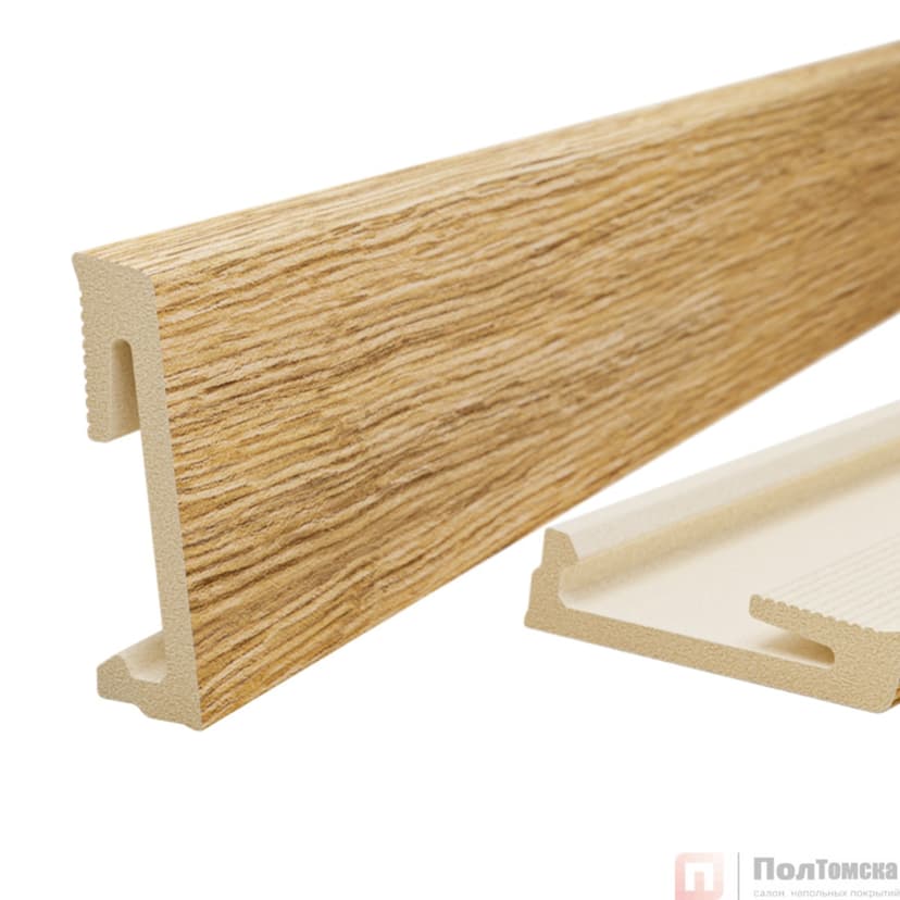 Напольный плинтус SALAG ALPHA KP Mint Oak 60  мм