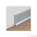 Плинтус алюминиевый 60 мм 2,5м анод.сер. мат, шт - фото 2