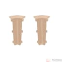 Угол внутренний для плинтуса 85мм "Деконика" (2шт. во флоупак), 213 Дуб северный - фото 1