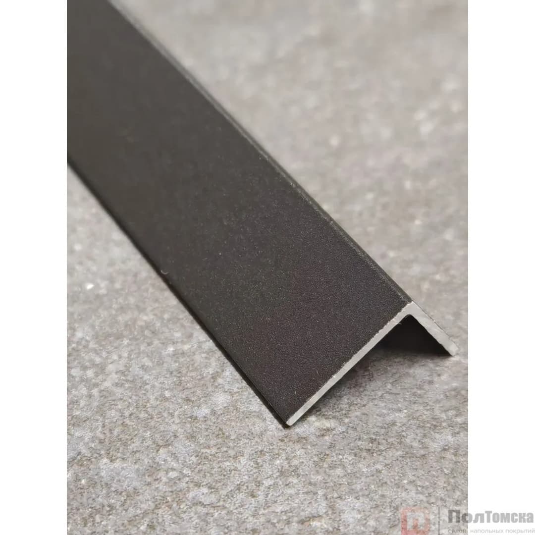 Порог алюм. #2212-05М 2,7м черный