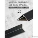 Порог алюм. #1515-01М 2,7м черный - фото 2