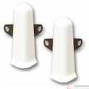 Угол наружный (внешний) с крепежом 85мм "Деконика" (2шт. во флоупак), 033 Кремово-белый - фото 1