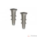 Угол внутренний для плинтуса 85мм "Деконика" (2шт. во флоупак), 275 Сосна оливье - фото 1