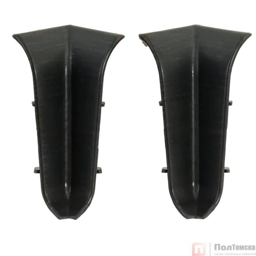 Угол внутренний из ПВХ, 60мм Черный