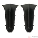 Угол внутренний из ПВХ, 60мм Черный - фото 1