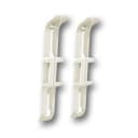 Соединитель для плинтуса 85мм "Деконика" (2шт. во флоупак), 033 Кремово-белый - фото 2