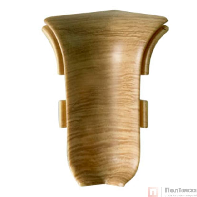 Уголок внутренний к плинтусу Salag   NGF56 51 дуб галийский