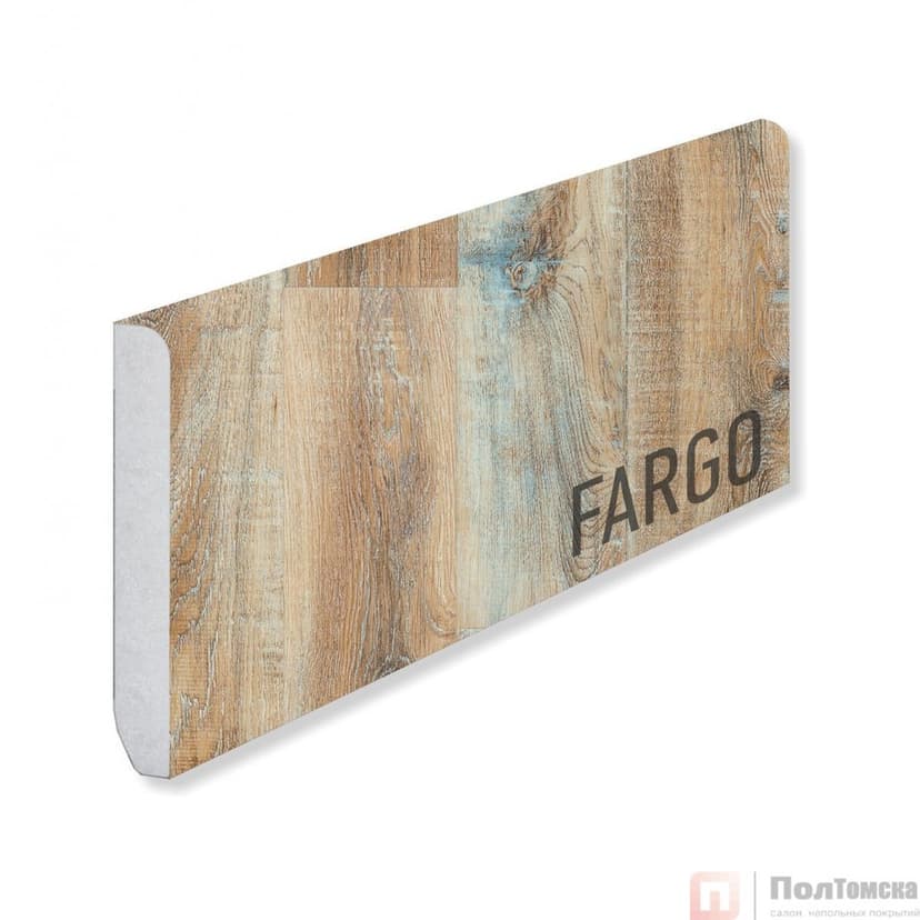 Кварцевый плинтус Fargo Comfort 366-2B Дуб Карамельный