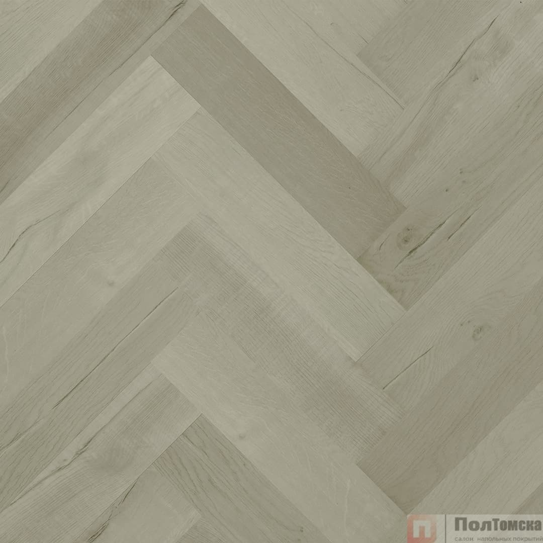 Кварцевый ламинат Fargo Herringbone 44-81996-14 Дуб Лондонский Туман