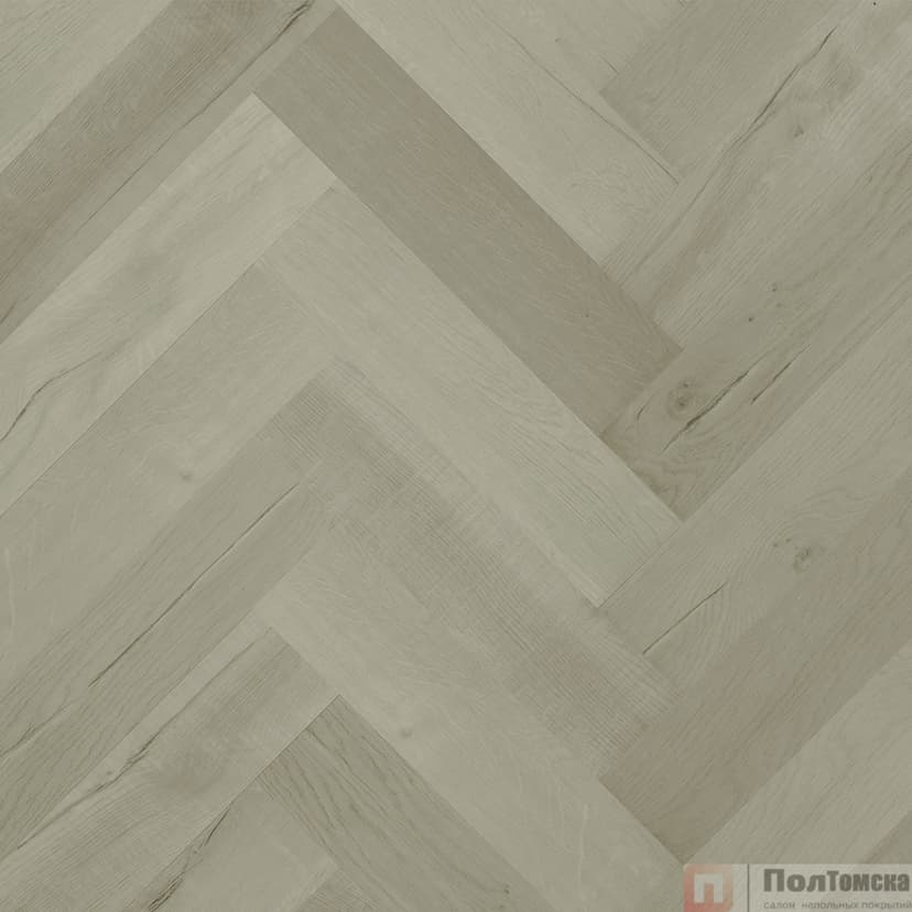 Кварцевый ламинат Fargo Herringbone 44-81996-14 Дуб Лондонский Туман