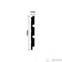 Панель HIWOOD 120*12*2700 мм LV124 36W - фото 3