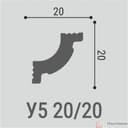 Угол XPS Bello Deco У5 2000х20х20 - фото 3