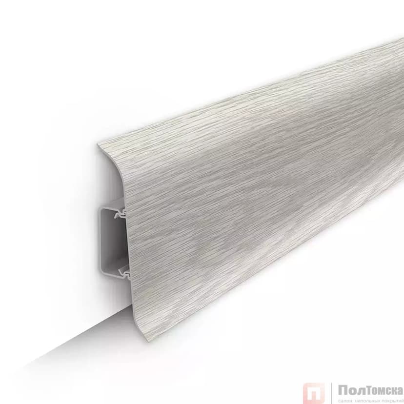 Плинтус Дуб айсберг 230 (ideal Classic 70х22х2200 мм)